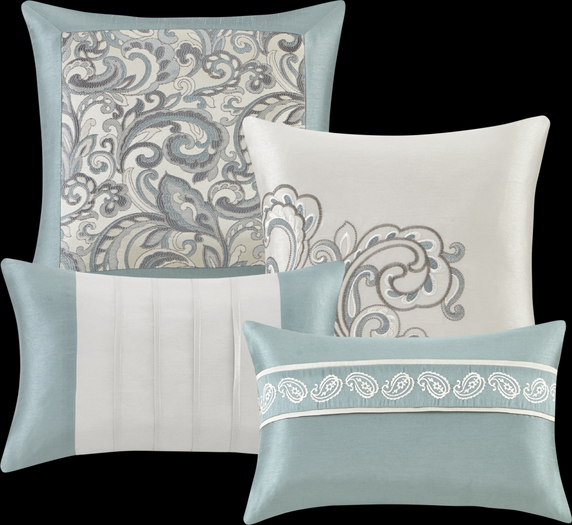 Maitha Teal 24 Pc King Room in a Bag - Thumbnail - Image 10