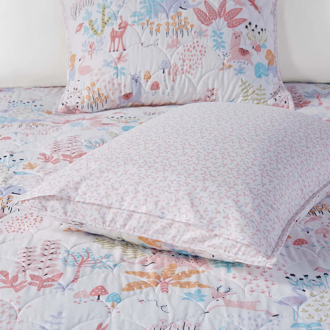 Maiya Blush Full Comforter Set - Thumbnail - Image 7