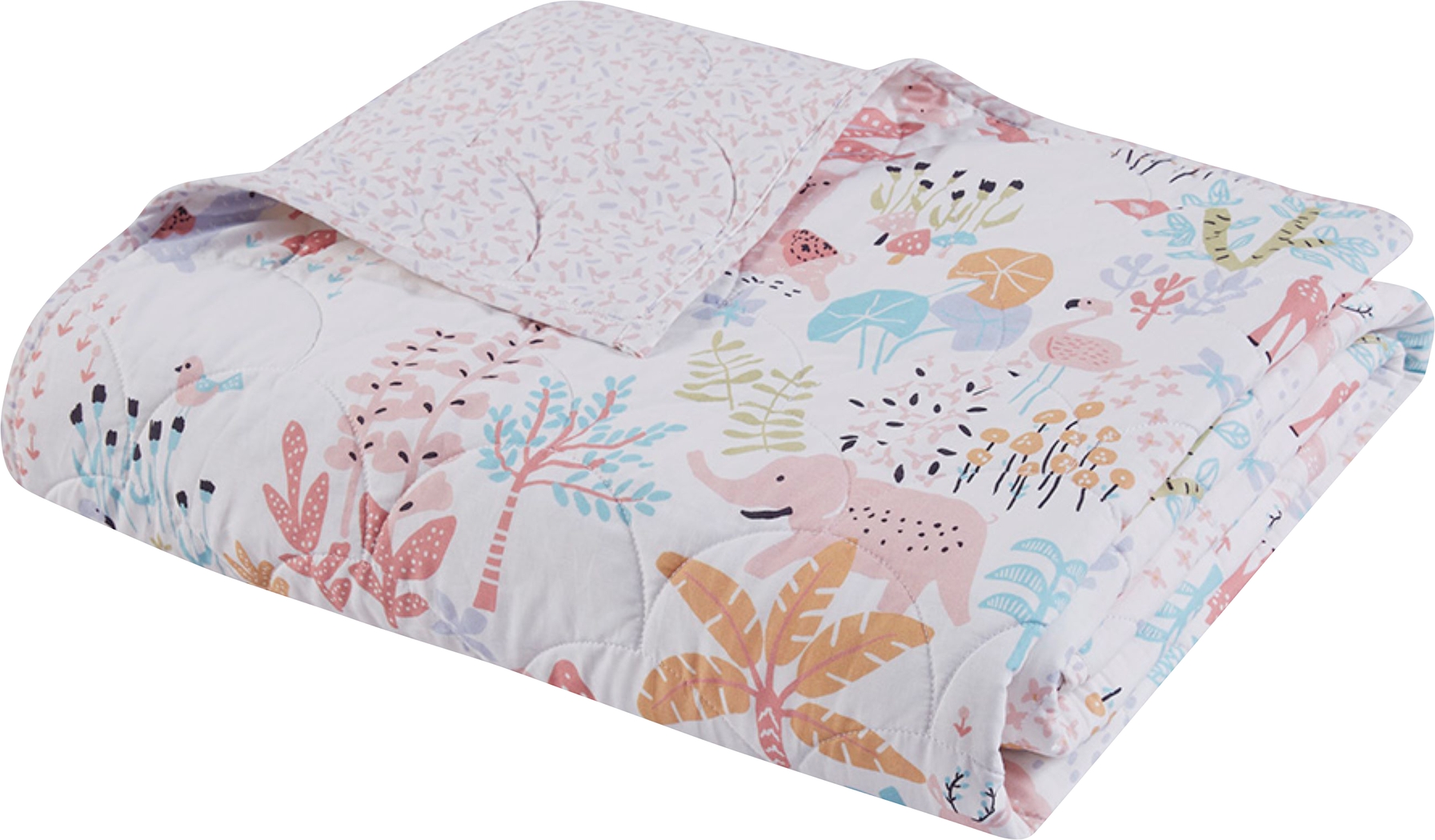 Maiya Blush Twin Quilt Set - Thumbnail - Image 6