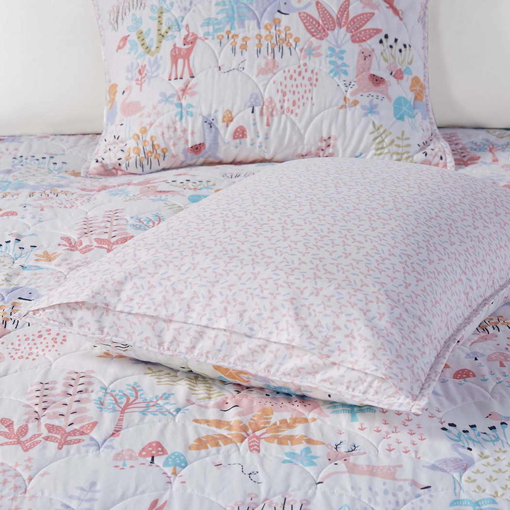 Maiya Blush Twin Quilt Set - Thumbnail - Image 7