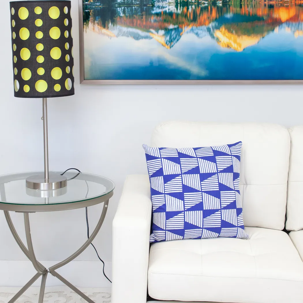 Majabvi Blue Accent Pillow - Thumbnail - Image 2