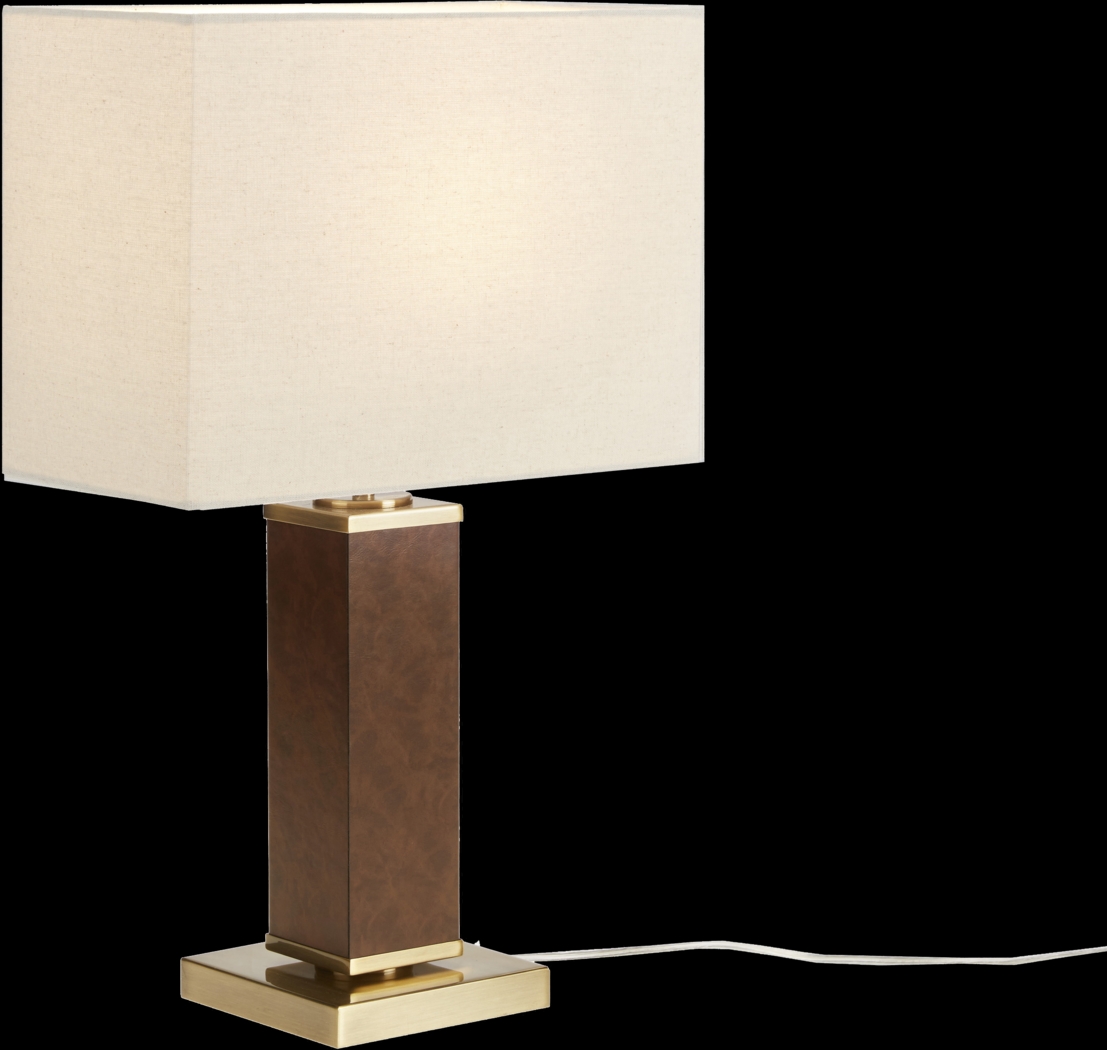 Majorca Bend Brown Lamp - Thumbnail - Image 3
