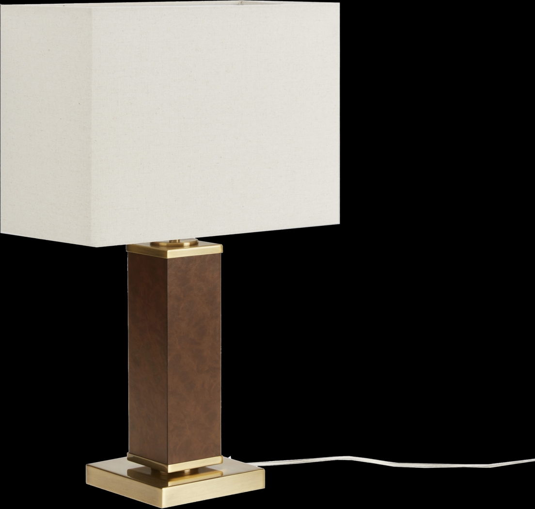 Majorca Bend Brown Lamp - Thumbnail - Image 1