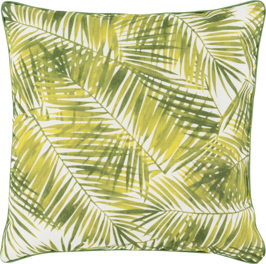 Makani Green Indoor/Outdoor Accent Pillow - Thumbnail - Image 1