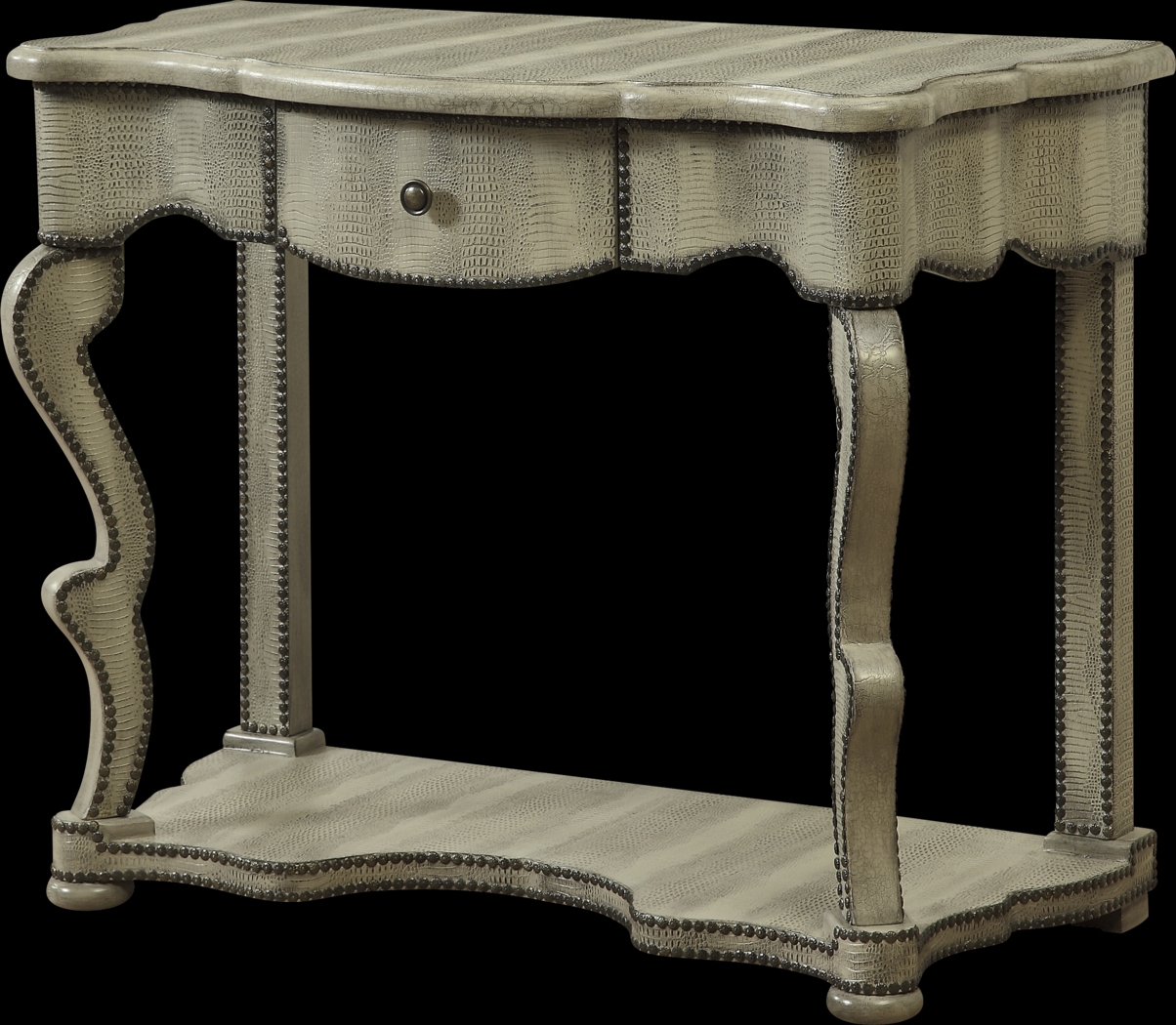 Mala Gray Console - Thumbnail - Image 1