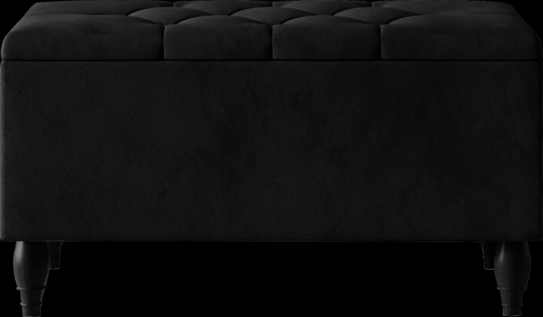 Malachi Black Twin with Storage - Thumbnail - Image 4