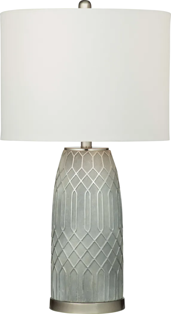 Malakai Drive Silver Lamp - Thumbnail - Image 1