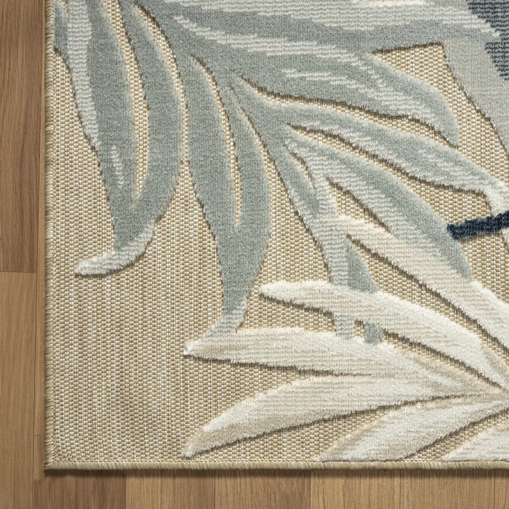 Malder Beige/Multi 5' x 7' Indoor/Outdoor Rug - Image 5