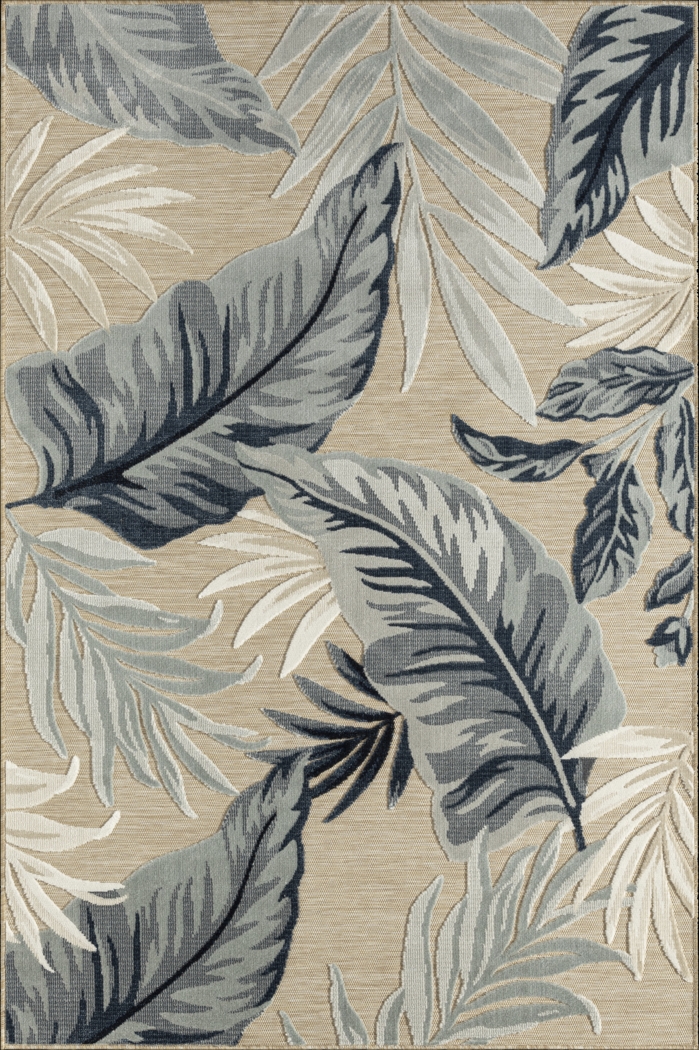 Malder Beige/Multi 7'9 x 9'9 Indoor/Outdoor Rug - Thumbnail - Image 1