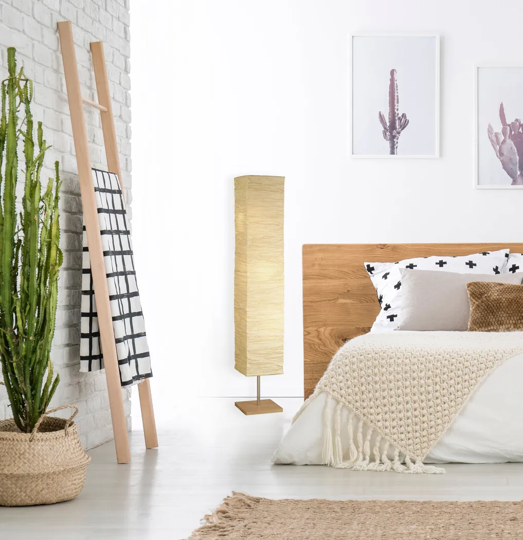 Maleko Natural Floor Lamp - Thumbnail - Image 2