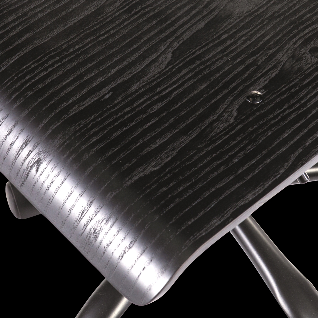 Malibar Black Office Chair - Thumbnail - Image 3