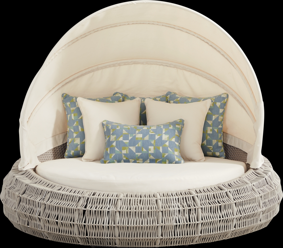 Malibu Gray Outdoor Daybed - Thumbnail - Image 2