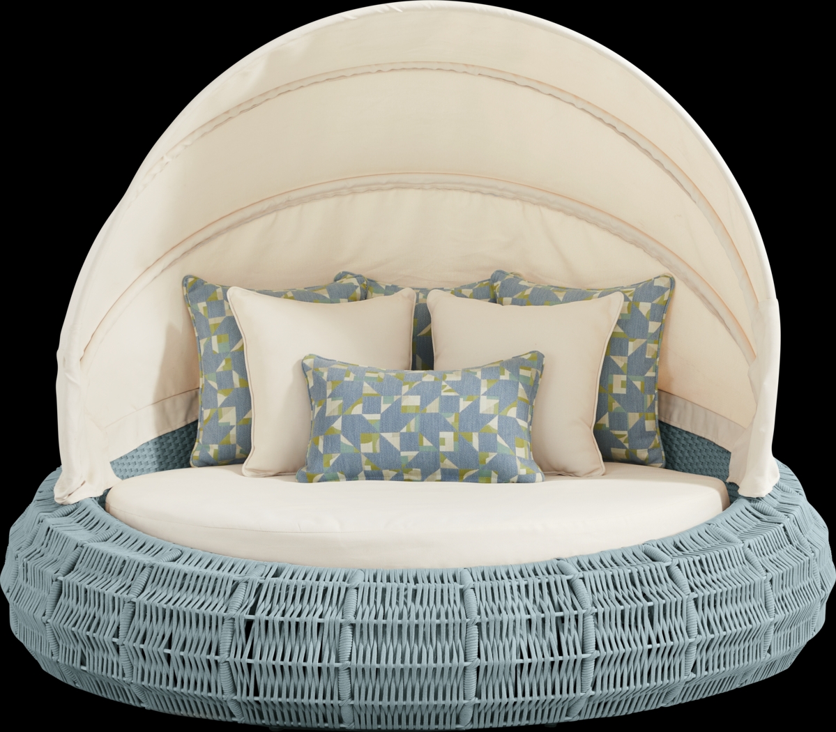 Malibu Teal Outdoor Daybed - Thumbnail - Image 2