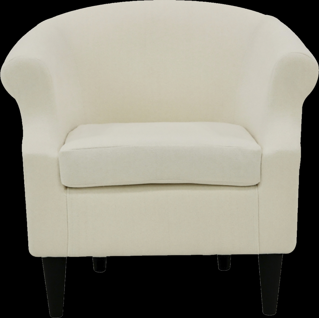 Malifi Cream Accent Chair - Thumbnail - Image 2