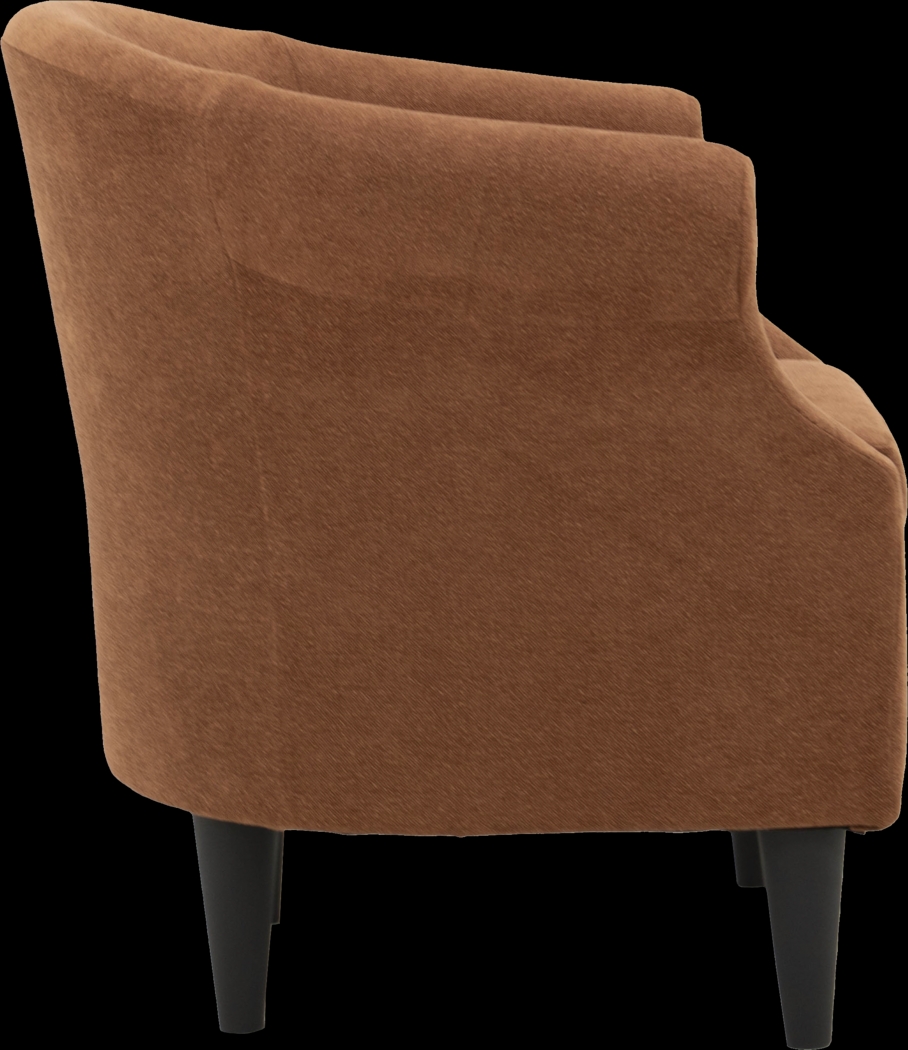 Malifi Red Accent Chair - Thumbnail - Image 4