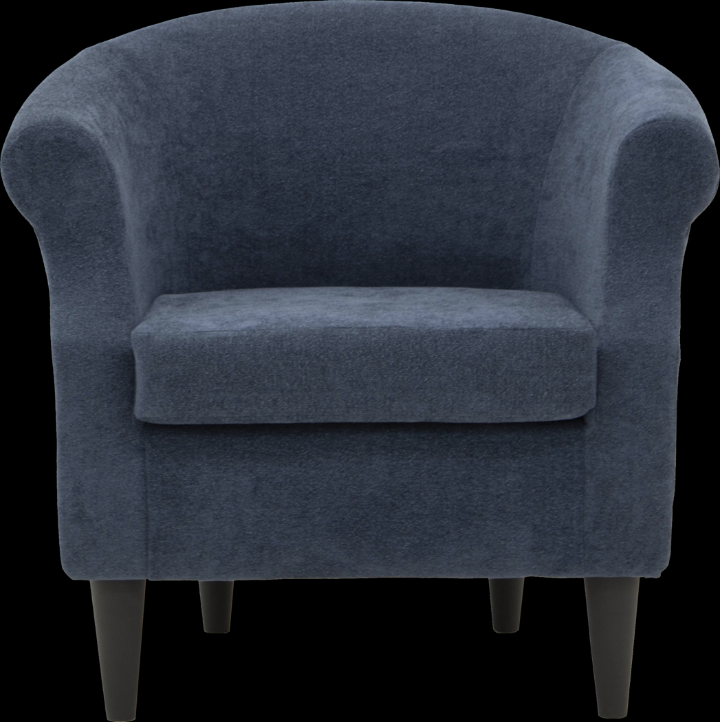 Malifi Blue Accent Chair - Thumbnail - Image 2
