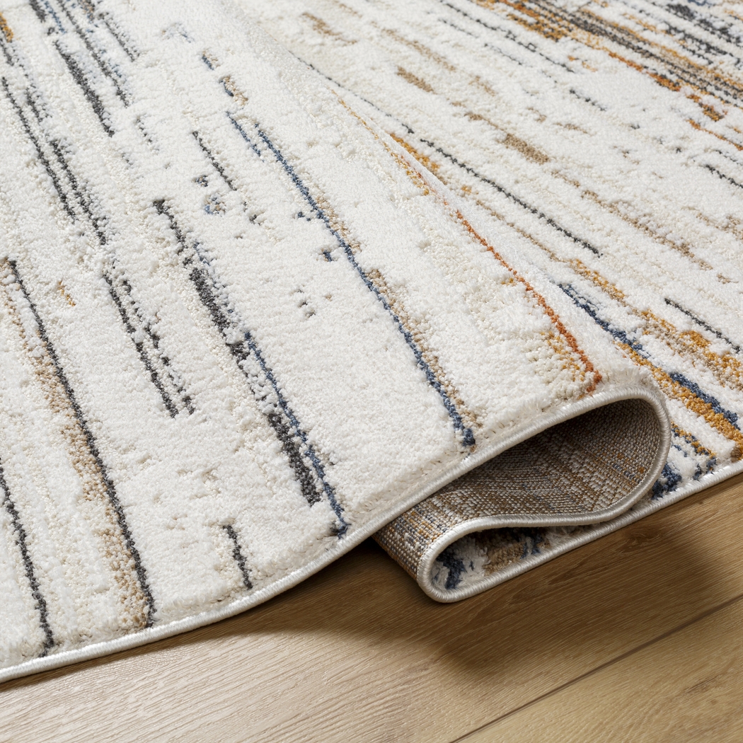 Malinmu Cream 5'3 x 7' Area Rug - Thumbnail - Image 4