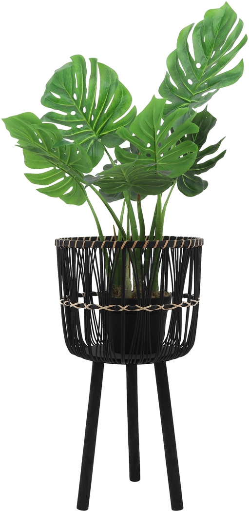 Mallaga Black Planter, Set of 3 - Thumbnail - Image 3