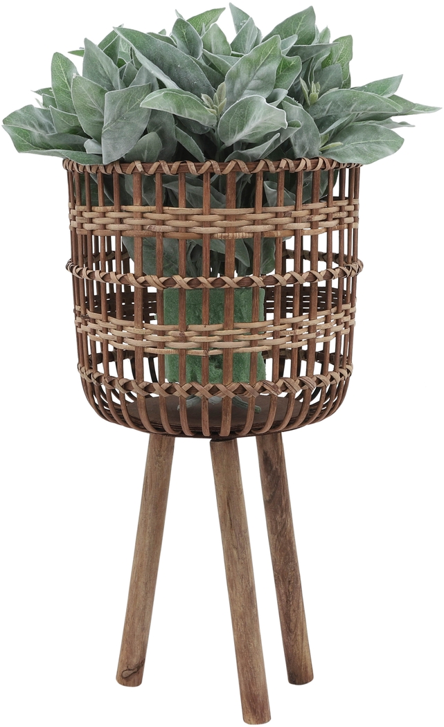 Mallaga Brown Planter, Set of 3 - Thumbnail - Image 4