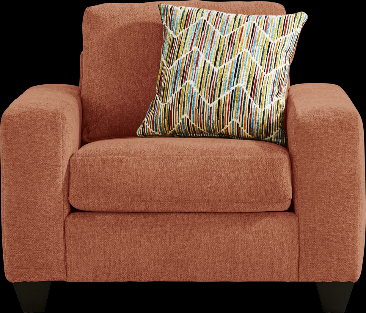 Mallard Trace Orange Chair - Thumbnail - Image 2