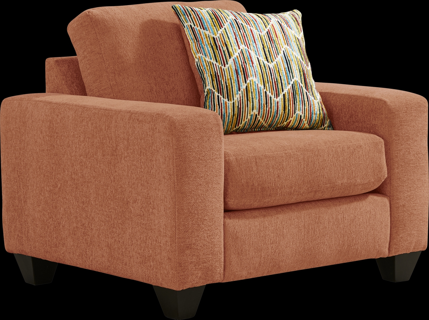 Mallard Trace Orange Chair - Thumbnail - Image 1