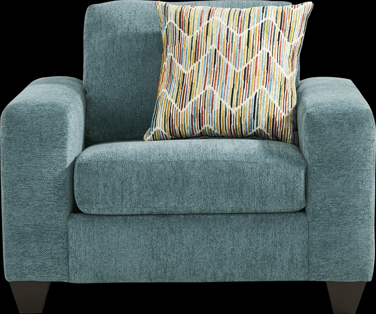 Mallard Trace Teal Chair - Thumbnail - Image 2
