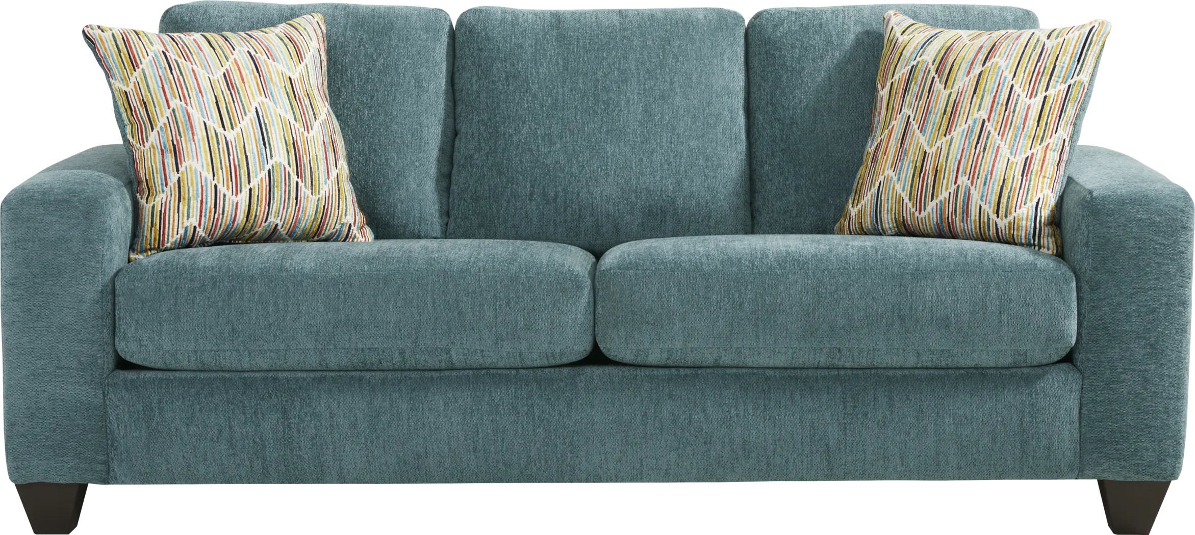 Mallard Trace Teal Sofa - Thumbnail - Image 1