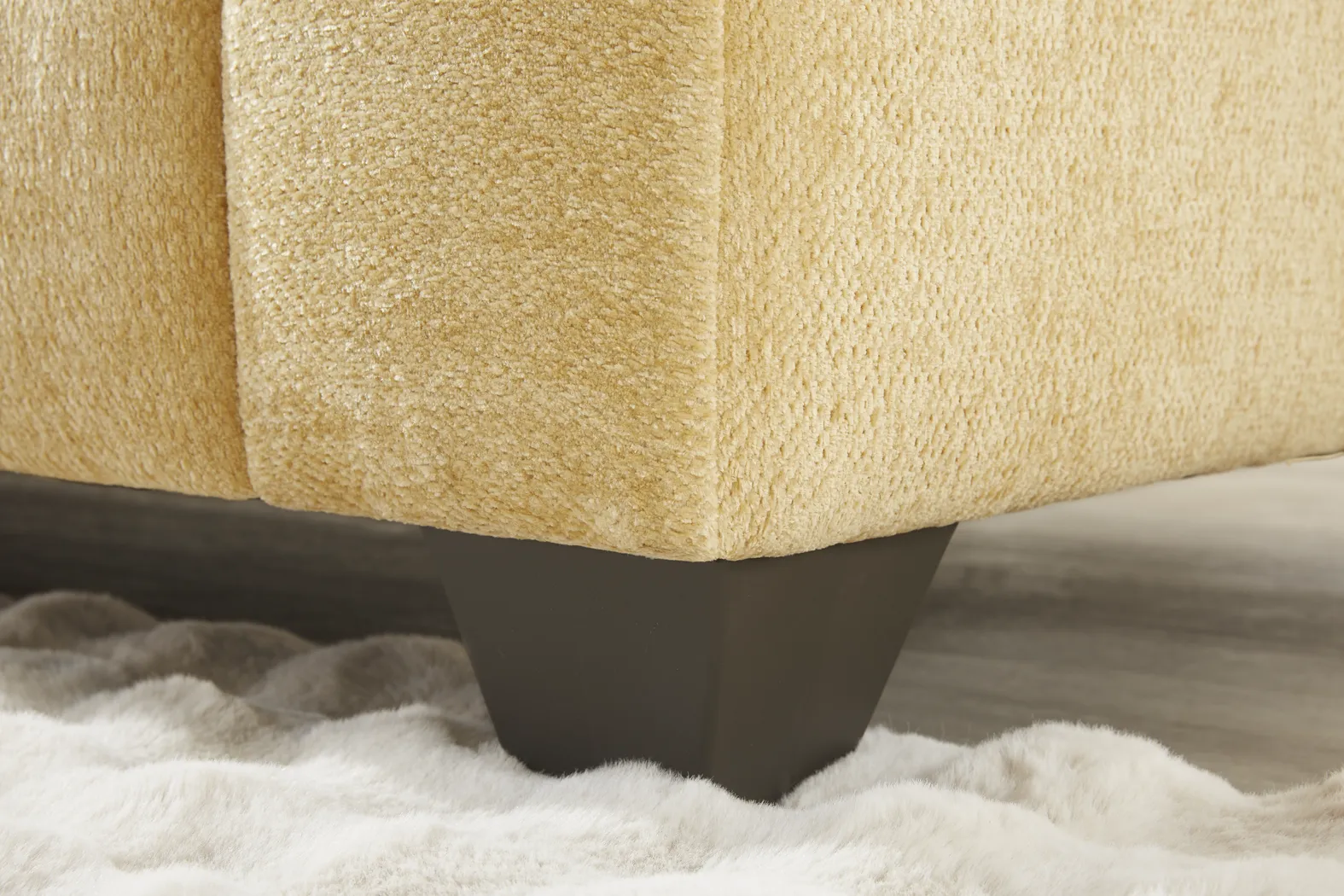 Mallard Trace Yellow Gel Foam Sleeper Sofa - Image 6