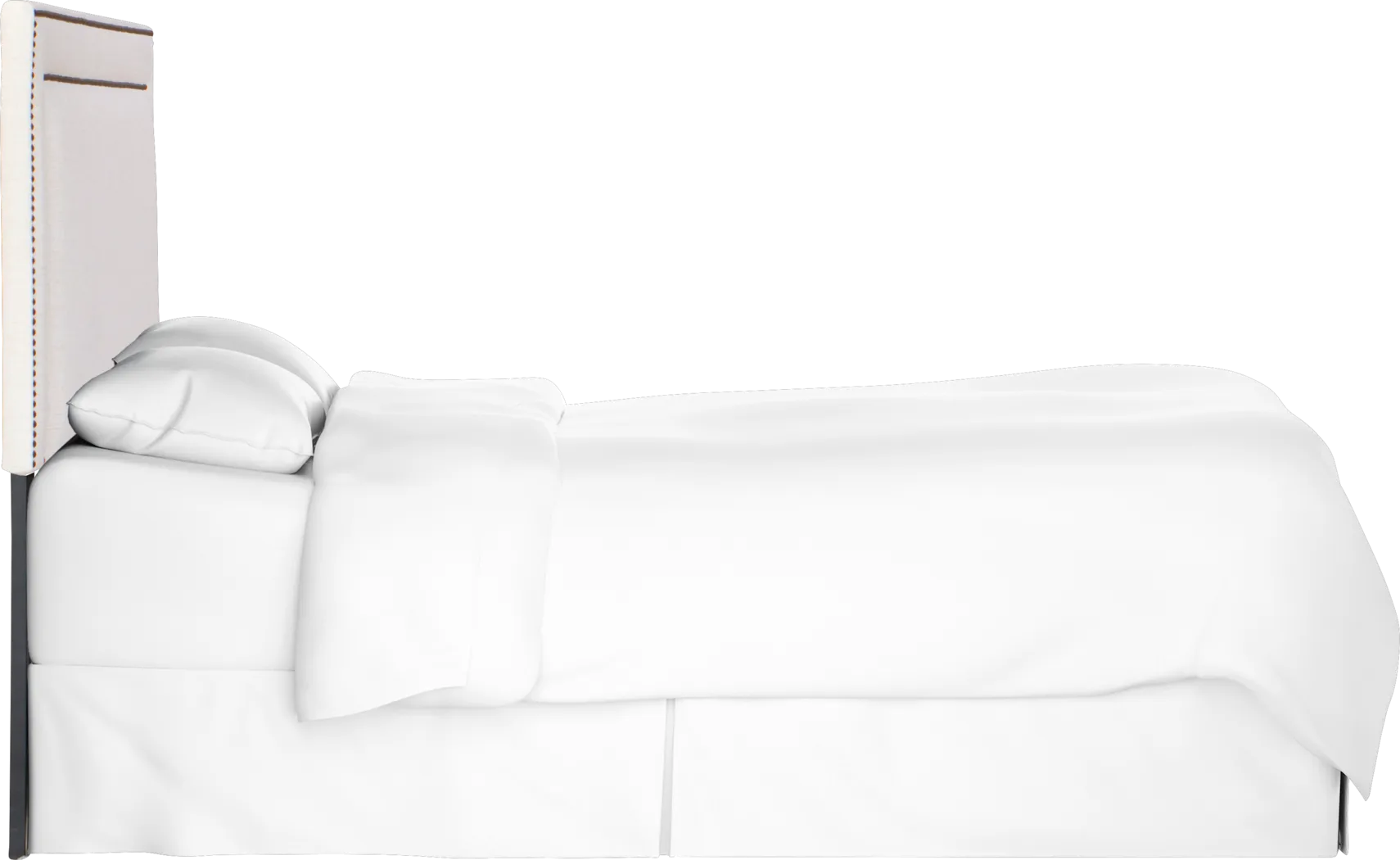 Mallay Linen Full Upholstered Headboard - Thumbnail - Image 3