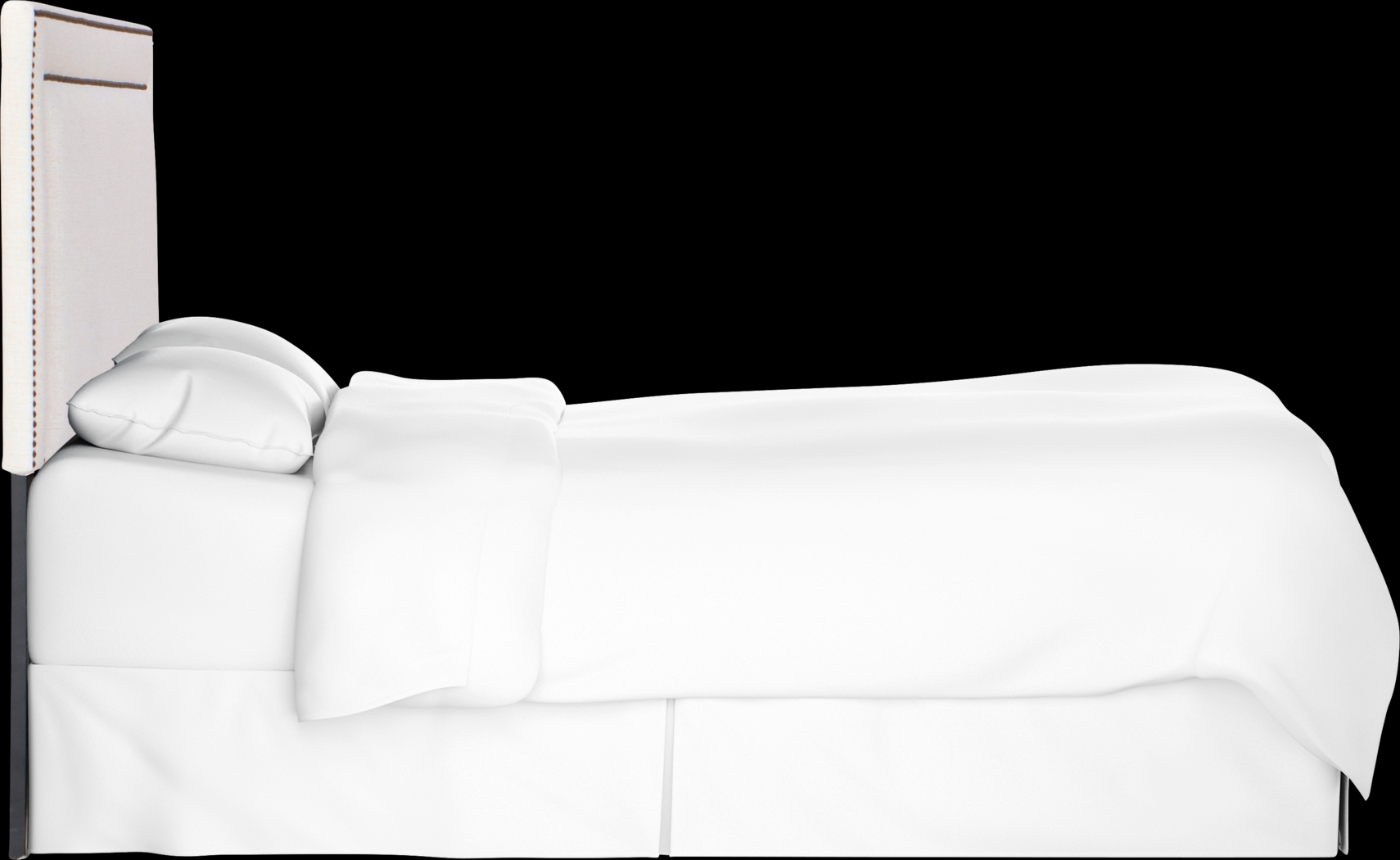 Mallay Linen King Upholstered Headboard - Thumbnail - Image 3