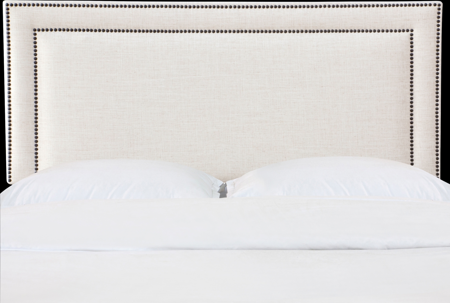 Mallay Linen Queen Upholstered Headboard - Thumbnail - Image 2