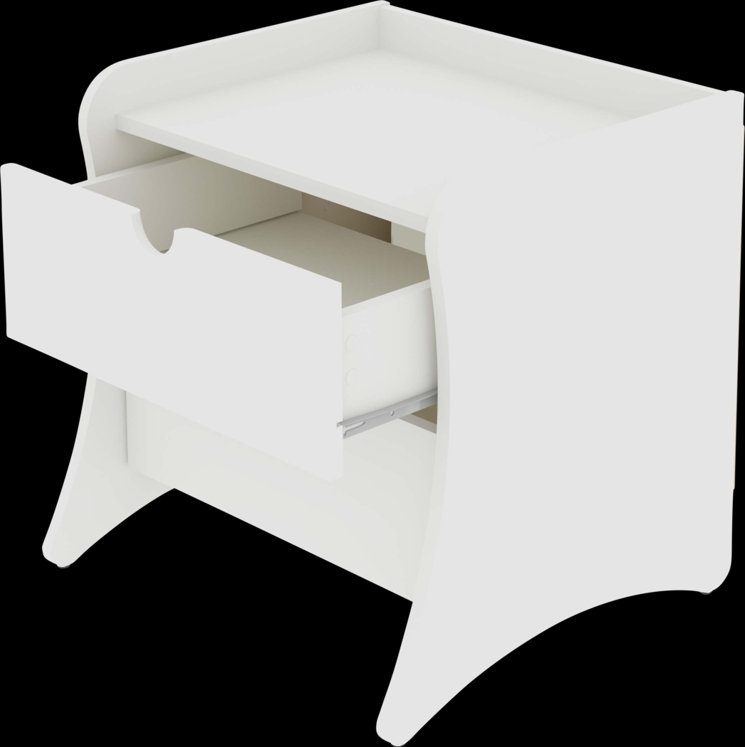 Mallery White Nightstand - Thumbnail - Image 8