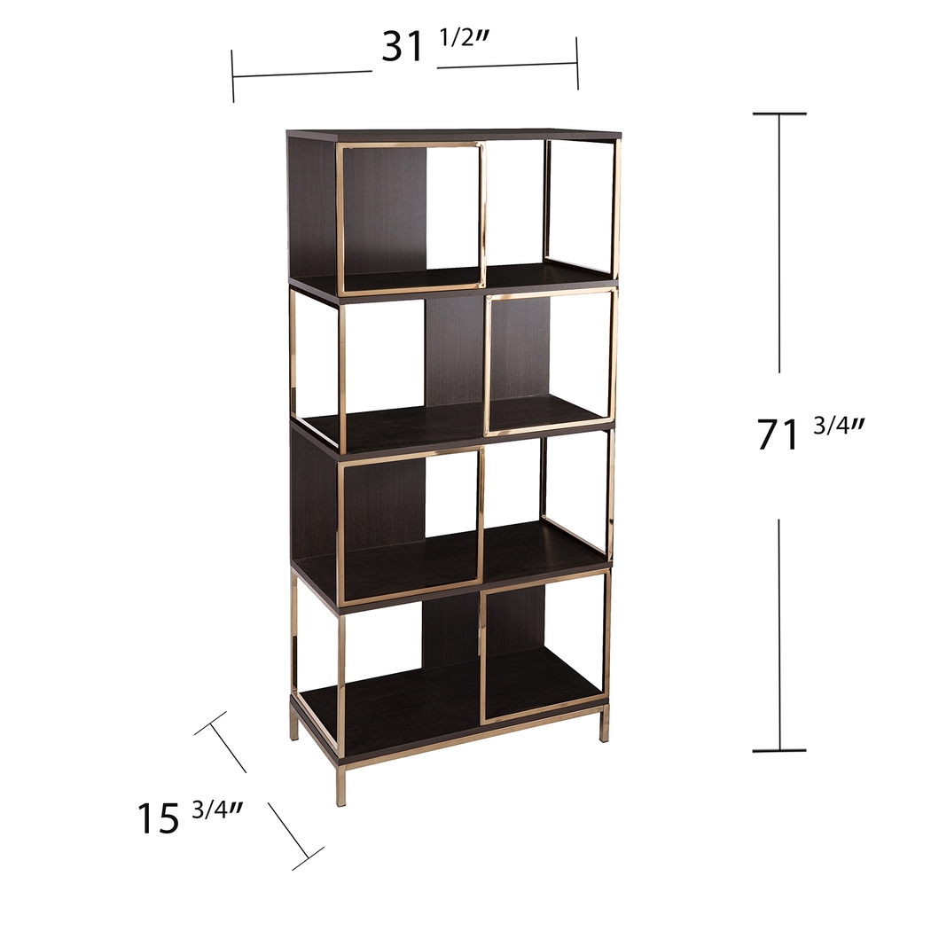 Mallgate Brown Bookcase - Thumbnail - Image 9