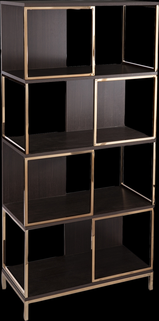 Mallgate Brown Bookcase - Thumbnail - Image 1