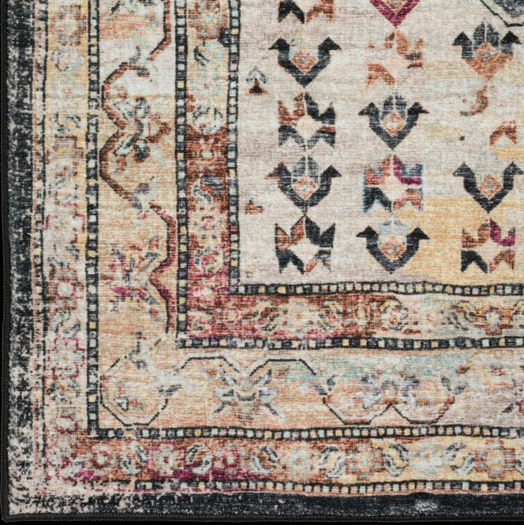 Malloroso Midnight/Multi 3' x 5' Rug - Thumbnail - Image 2