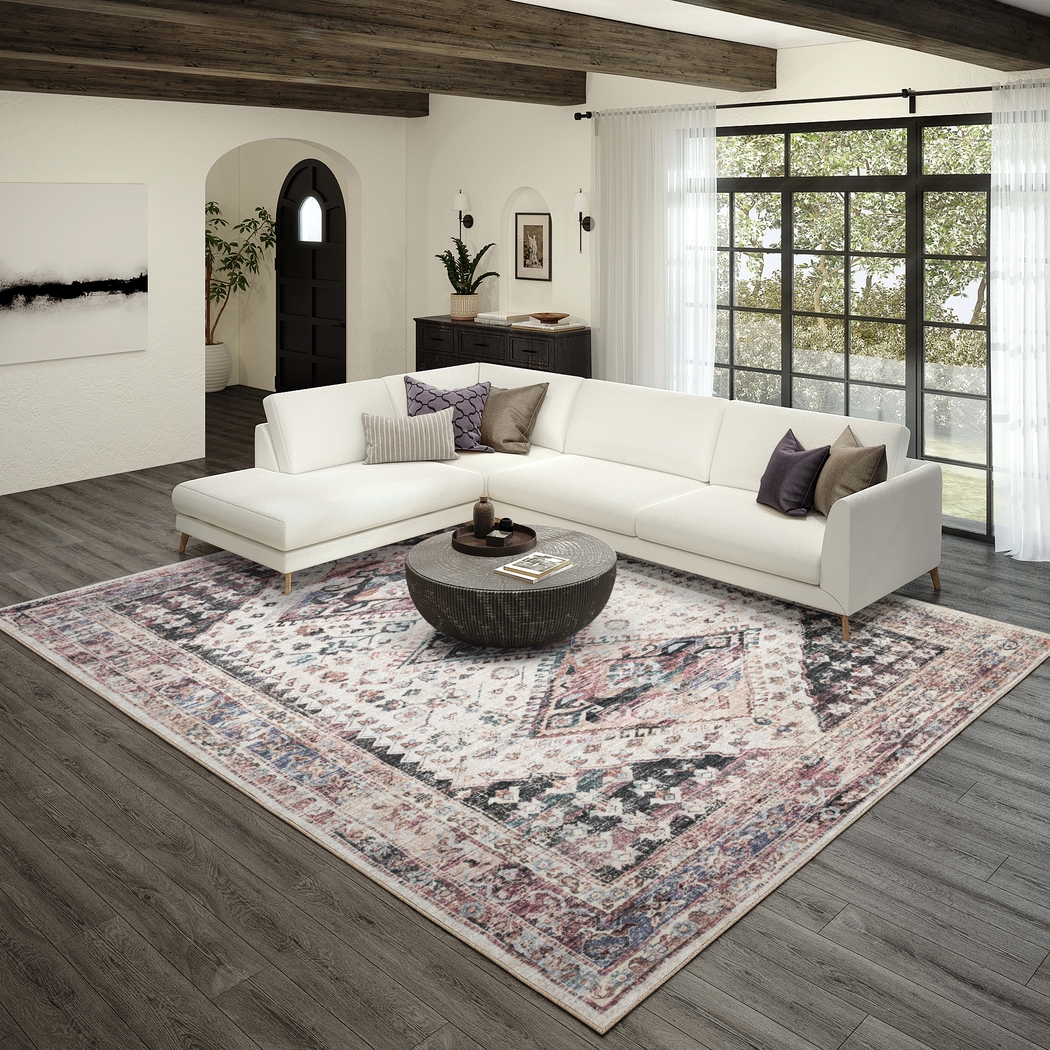 Malloroso Pearl/Multi 5' x 8' Rug - Thumbnail - Image 5