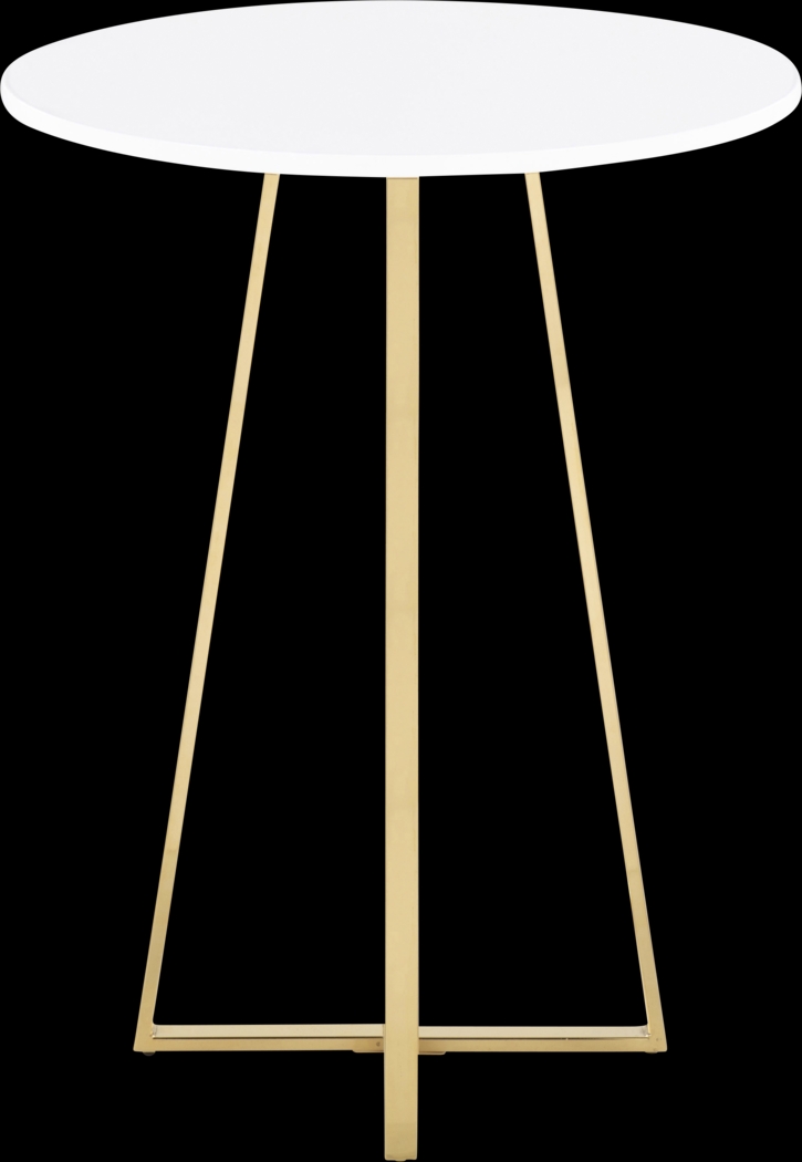 Mallvern White Counter Height Table - Thumbnail - Image 2