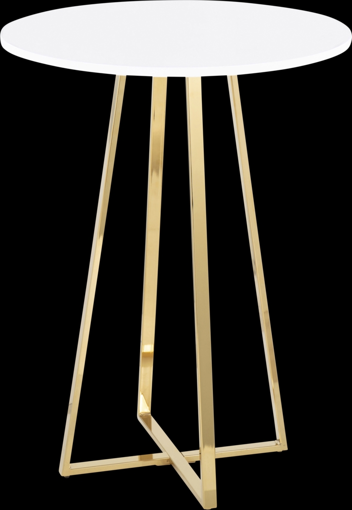 Mallvern White Counter Height Table - Thumbnail - Image 3