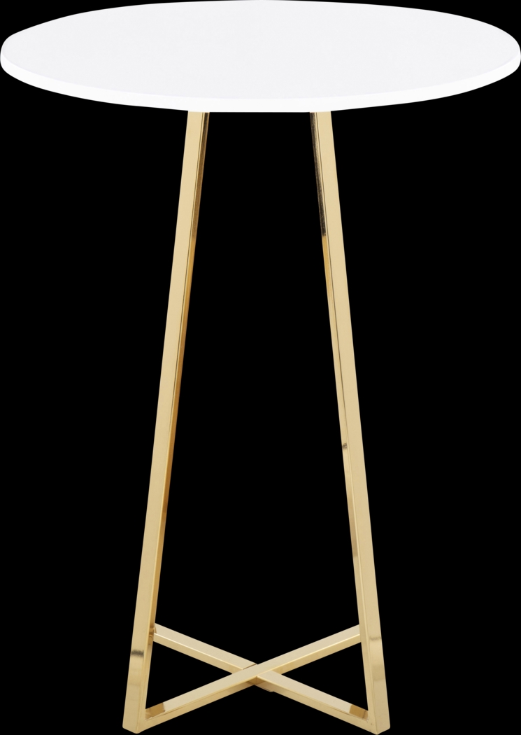 Mallvern White Counter Height Table - Thumbnail - Image 4