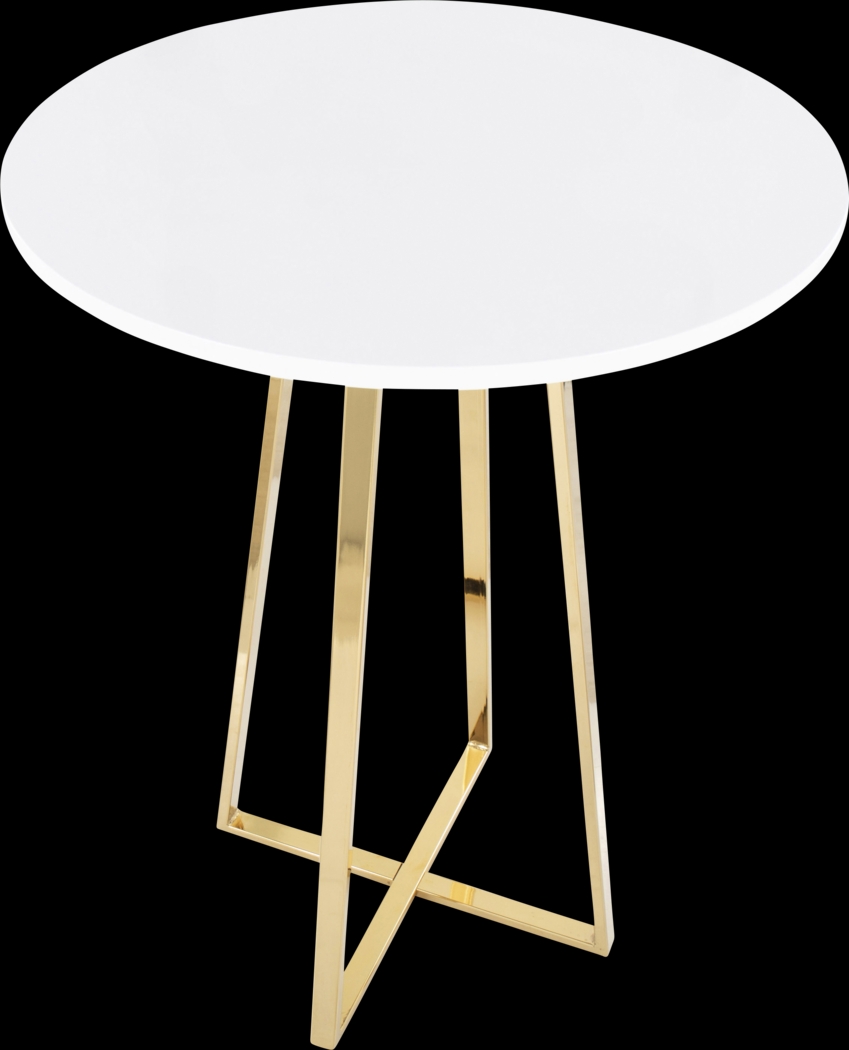 Mallvern White Counter Height Table - Thumbnail - Image 5