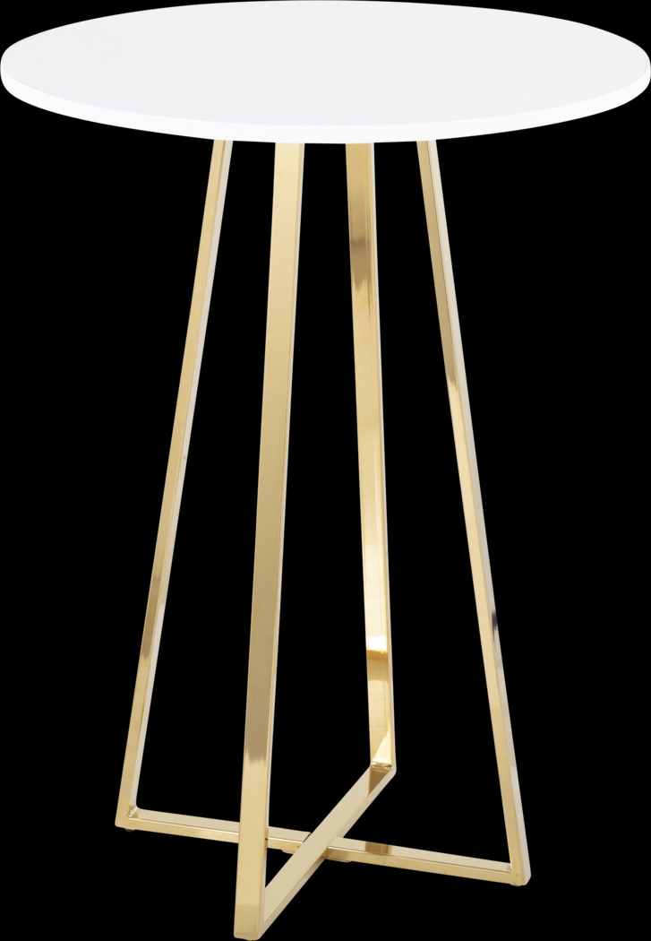 Mallvern White Counter Height Table - Thumbnail - Image 1