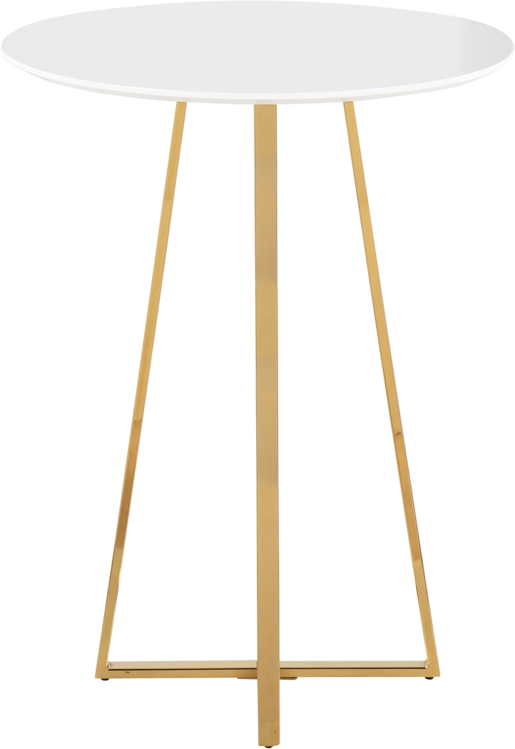 Mallvern White Counter Height Table - Thumbnail - Image 2