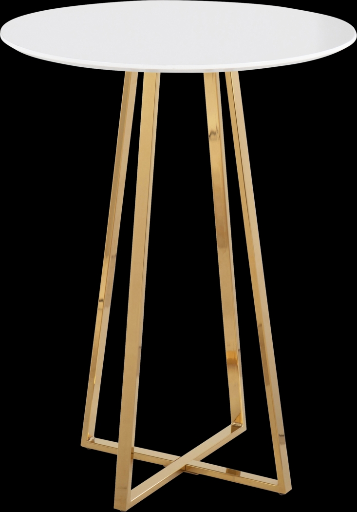 Mallvern White Counter Height Table - Thumbnail - Image 1