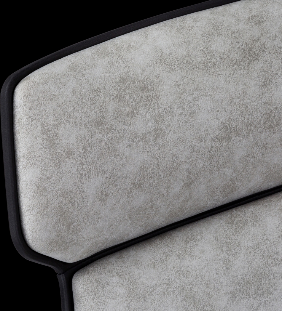 Malmaison Gray Desk Chair - Thumbnail - Image 8