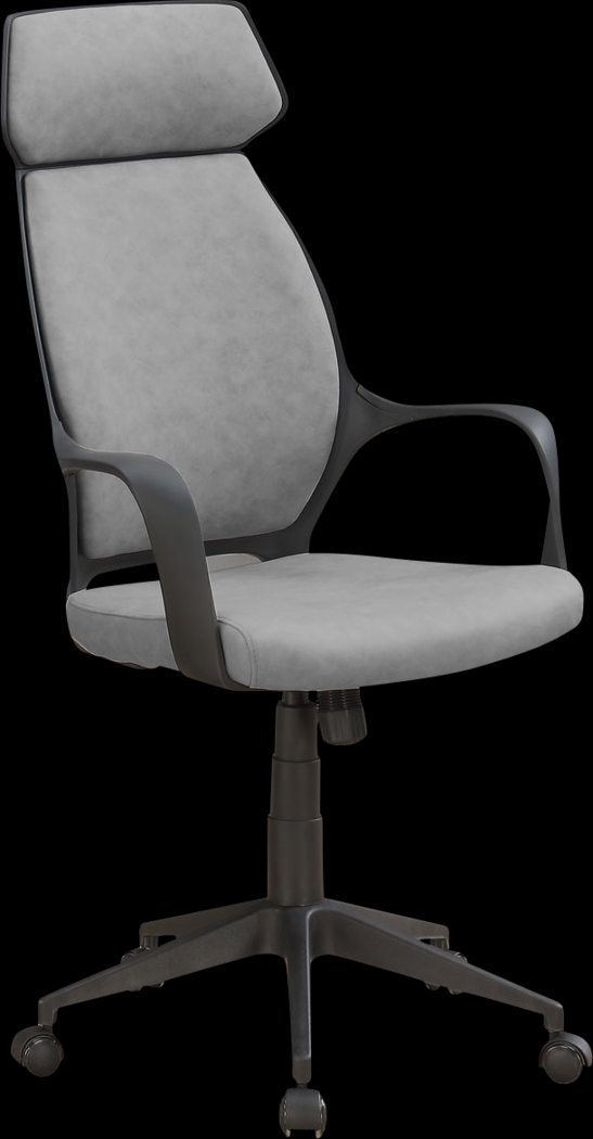 Malmaison Gray Desk Chair - Thumbnail - Image 1
