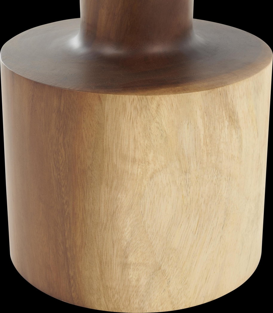 Cacam Brown/Natural Accent Table - Thumbnail - Image 4