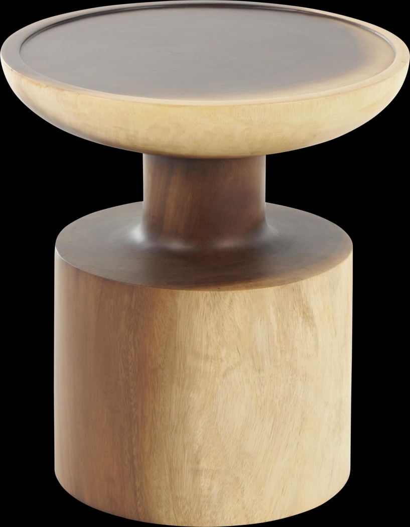 Cacam Brown/Natural Accent Table - Thumbnail - Image 5