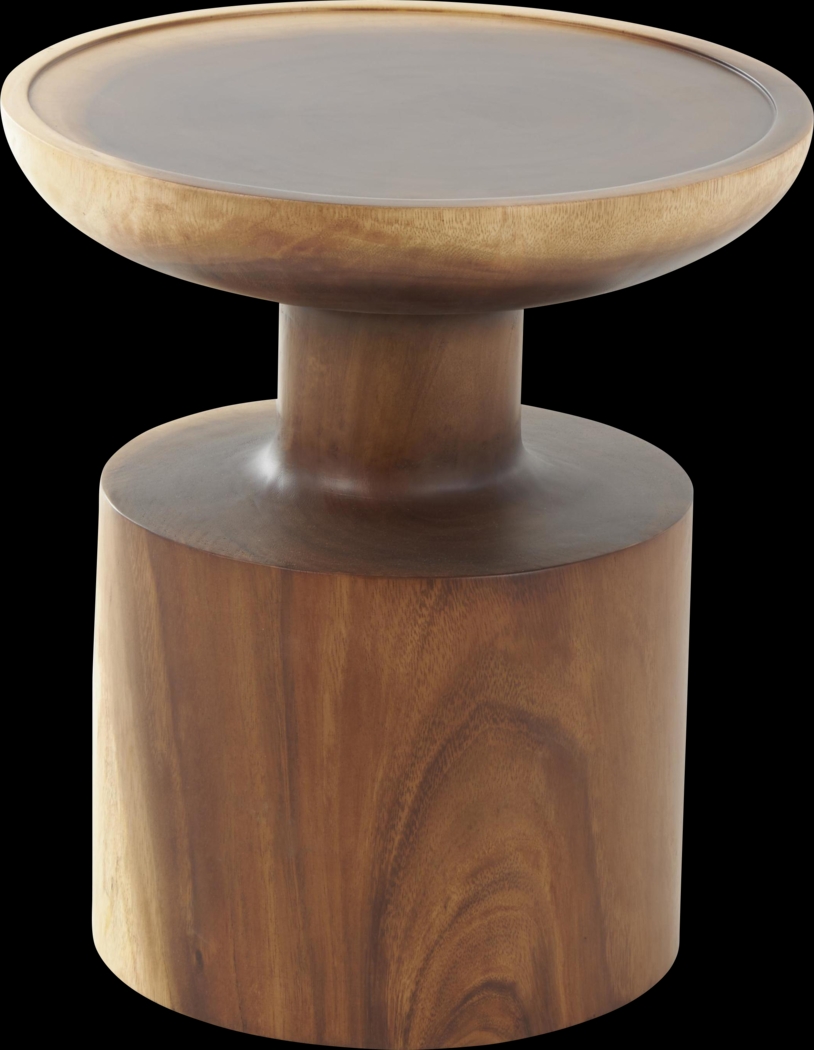 Cacam Brown/Natural Accent Table - Thumbnail - Image 6