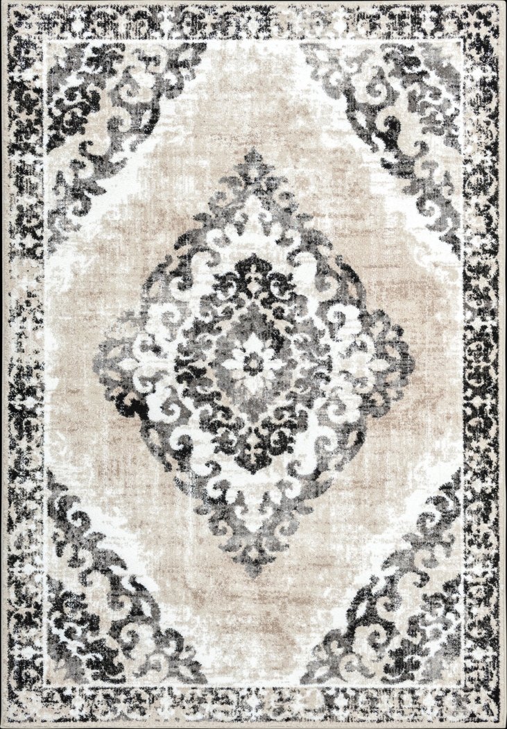 Malo Gray 7'8 x 10'x10 Rug - Thumbnail - Image 1