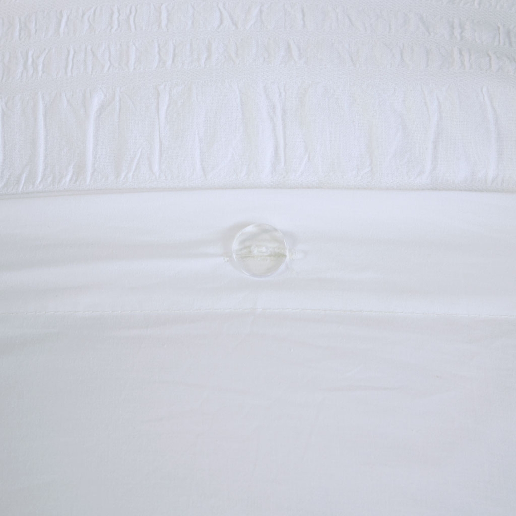 Malodin White 4 Pc King/California Duvet Set - Thumbnail - Image 8